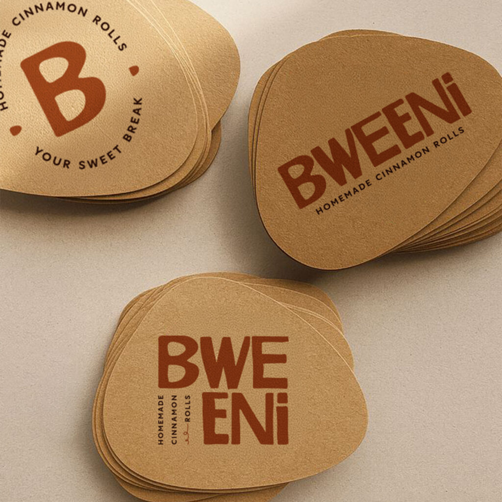LOGO BWEENI CINNAMON ROLLS COFFEE FOOD